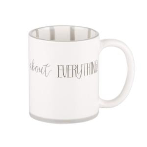 Mug for Mom. "Dear Mom, You were right about everything."