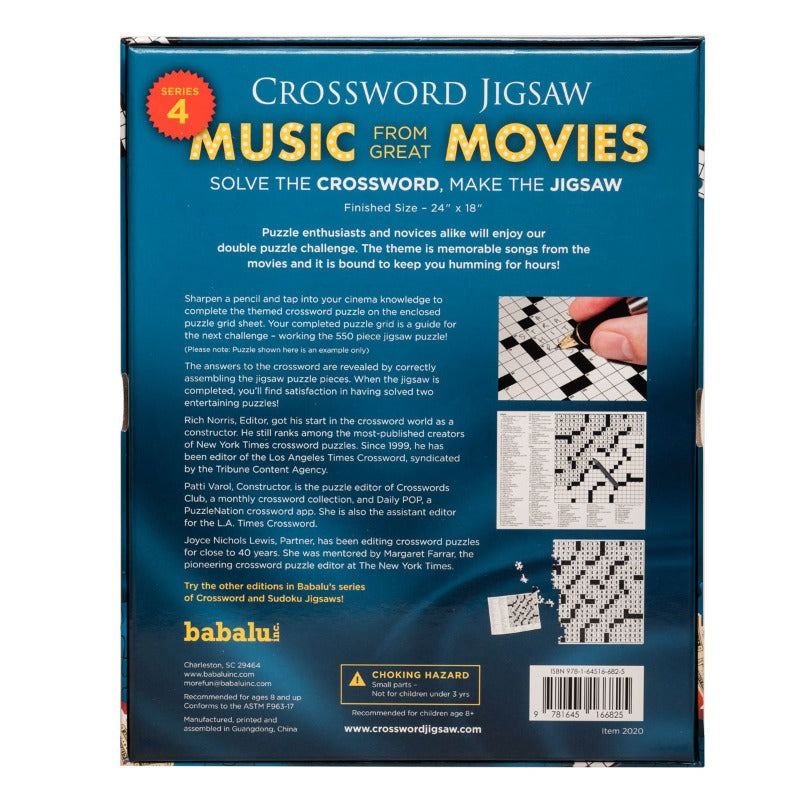 movie themed crosswords