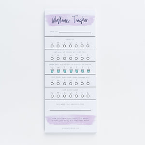 ways to track your goals. - cute notepad