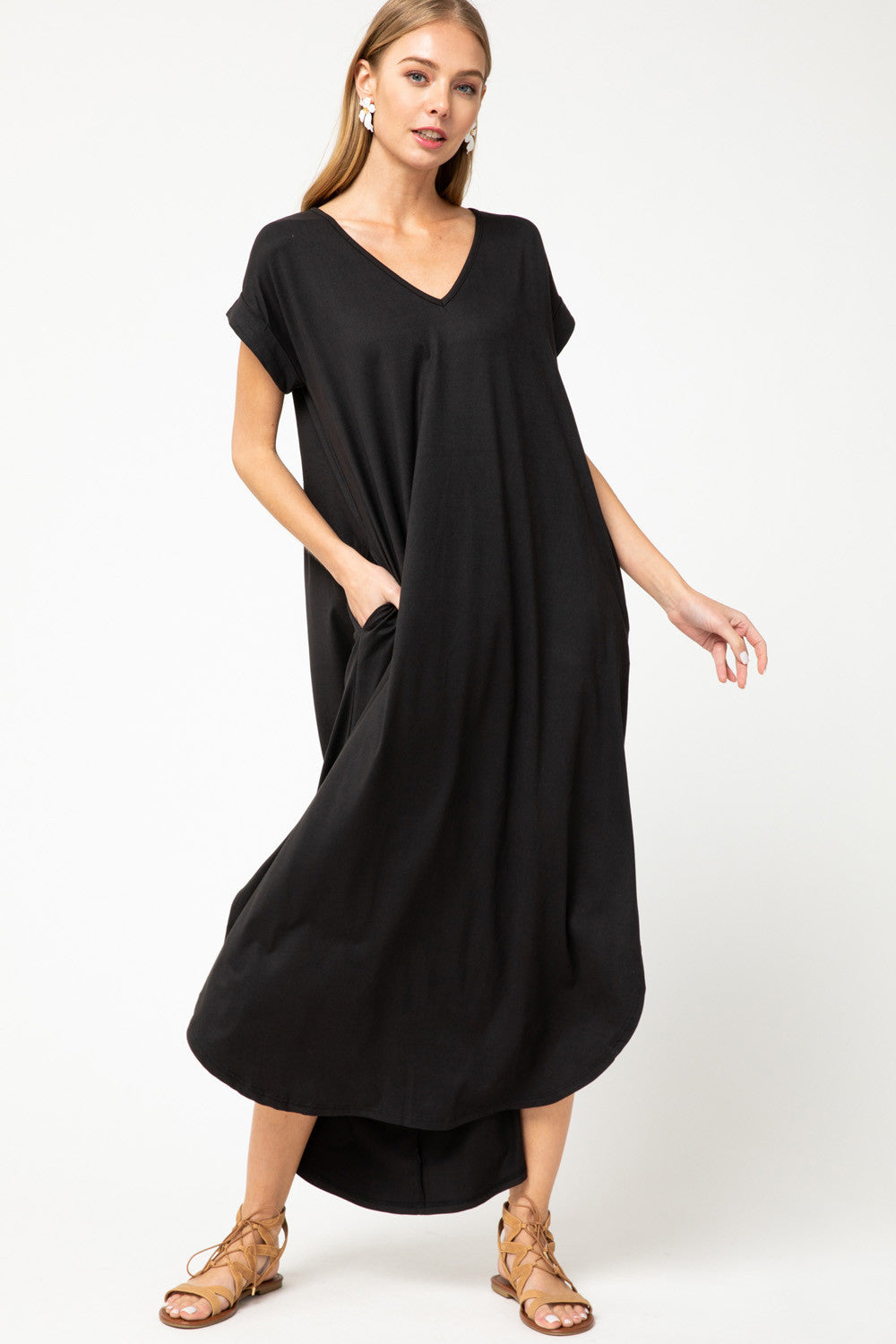 women&#39;s boutique online clothing black must have maxi