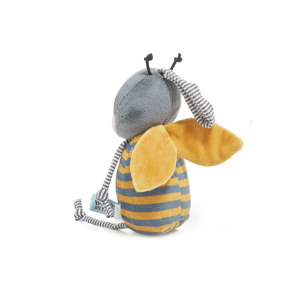 Back view of Spring toys for kids. Buzzbee the bee.
