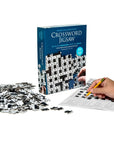 Puzzle Gifts for Grandparents: Crossword Jigsaw Puzzle - Vol. 2 being solved.