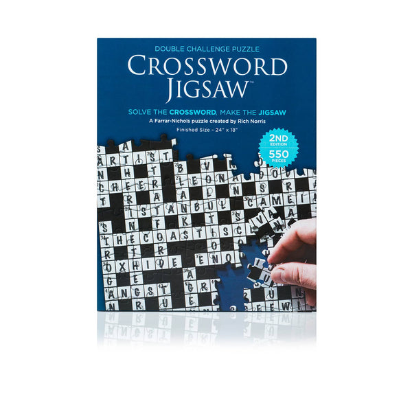 Puzzle Gifts for Grandparents: Crossword Jigsaw Puzzle - Vol. 2.
