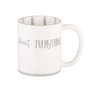 Mug for Mom. &quot;Dear Mom, You were right about everything.&quot;