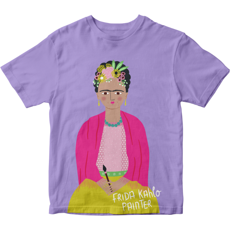 Frida Kahlo t shirt kids.