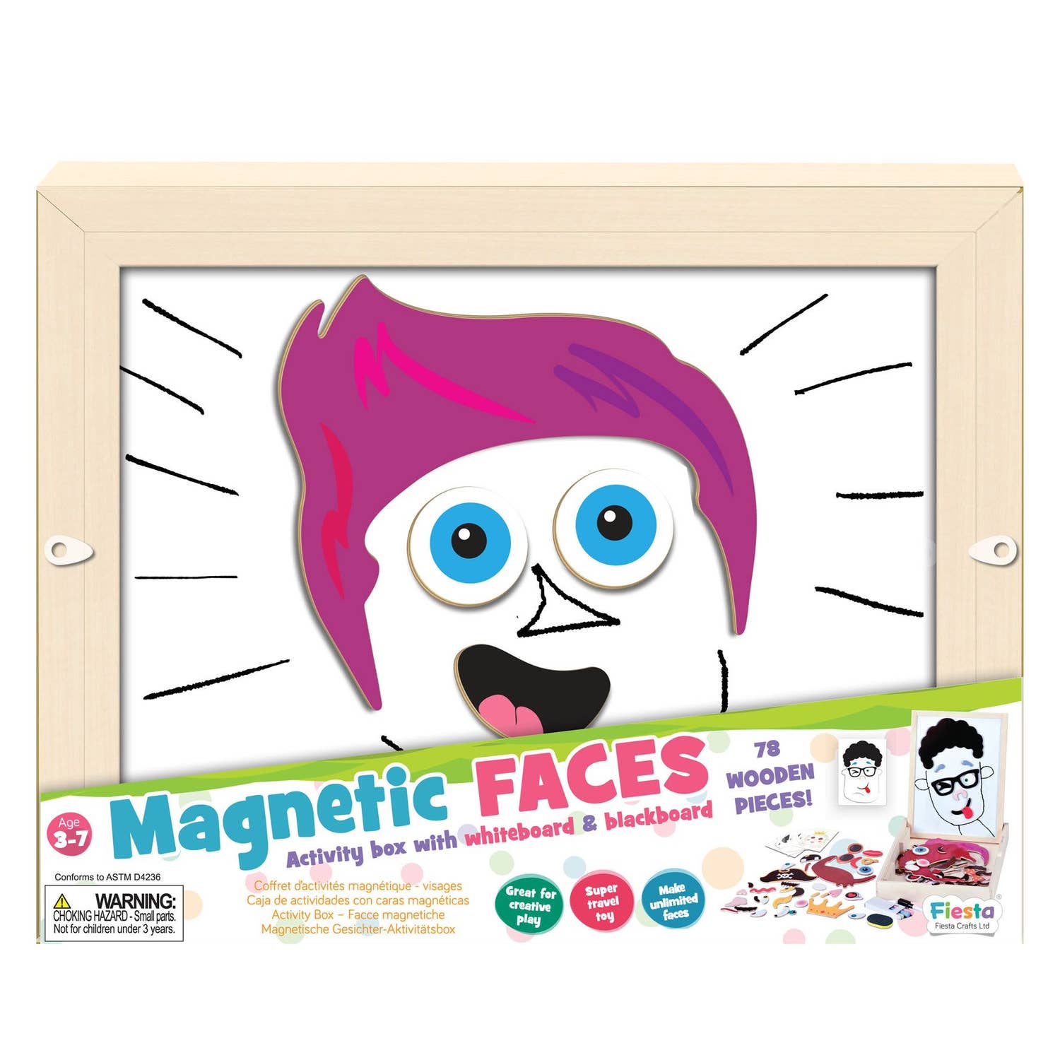 Magnetic Activity Box - Faces
