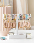 Display bar with whole line of miyuki bracelets available.