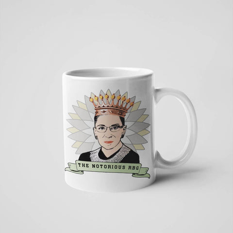 Notorious RBG mug for funny people.