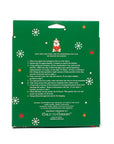 Back of packaging for Christmas Pawprint Ornament Set. Instructions included.