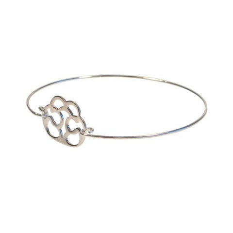 Jewelry with a purpose. Signature bracelet in silver.