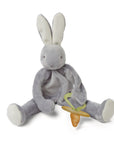 Best gifts for babies. Bunny pacifier holder toy.