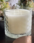 Candles for a cause. Lillian Jaxx large honeycomb glass jar.