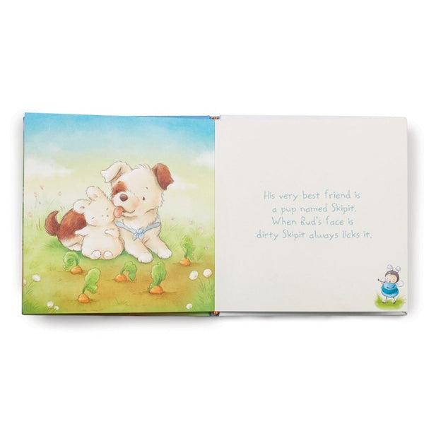 Sample pages from children's book about best friends.