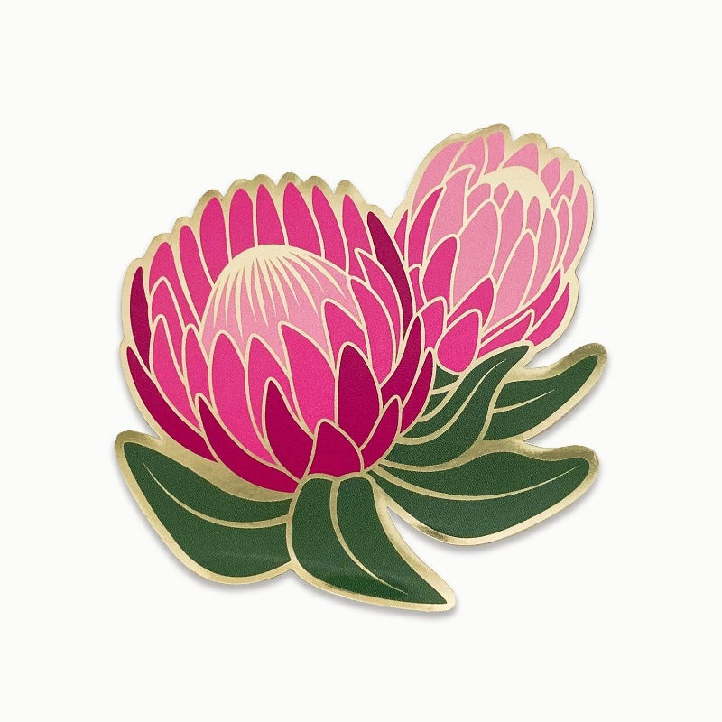 Flower sticker in Ofelia Protea.