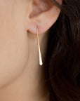 Minimalist Style Gold Earrings for Women.