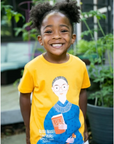 RBG t shirt for kids on small girl.