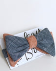 Bow ties for Easter. Reversible shown on display card.